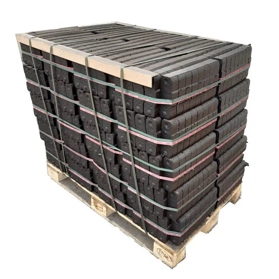 1/2 palete de briquetes de lignite – 20 embalagens de 25 kg