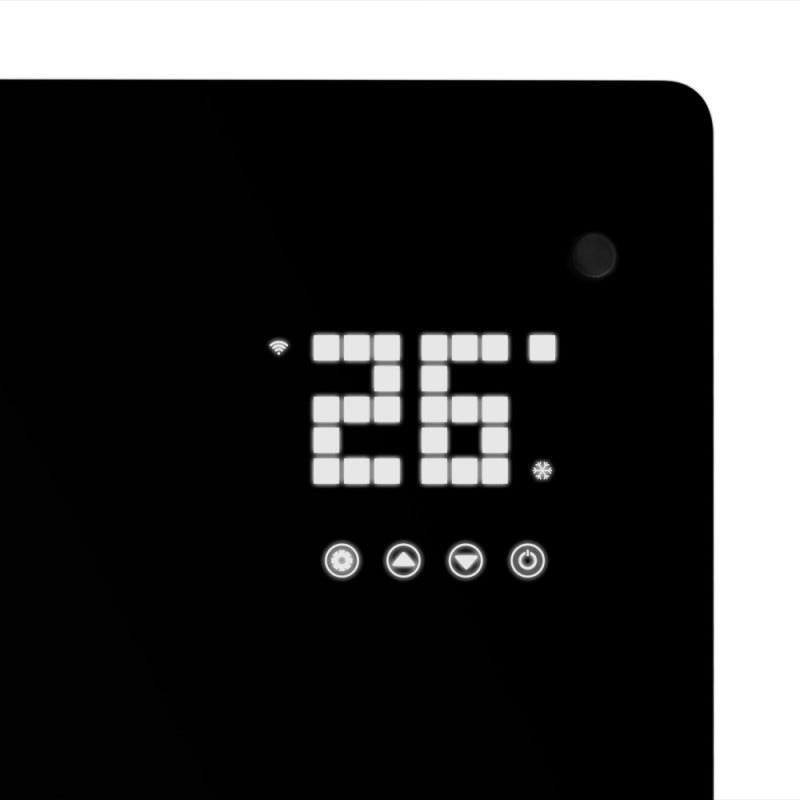 Painel Radiante Wi-Fi Orbegozo de Vidro Preto de 2000 W. Temperatura de 5 a 50 °C, Aplicativo Inteligente, Design Moderno - 4