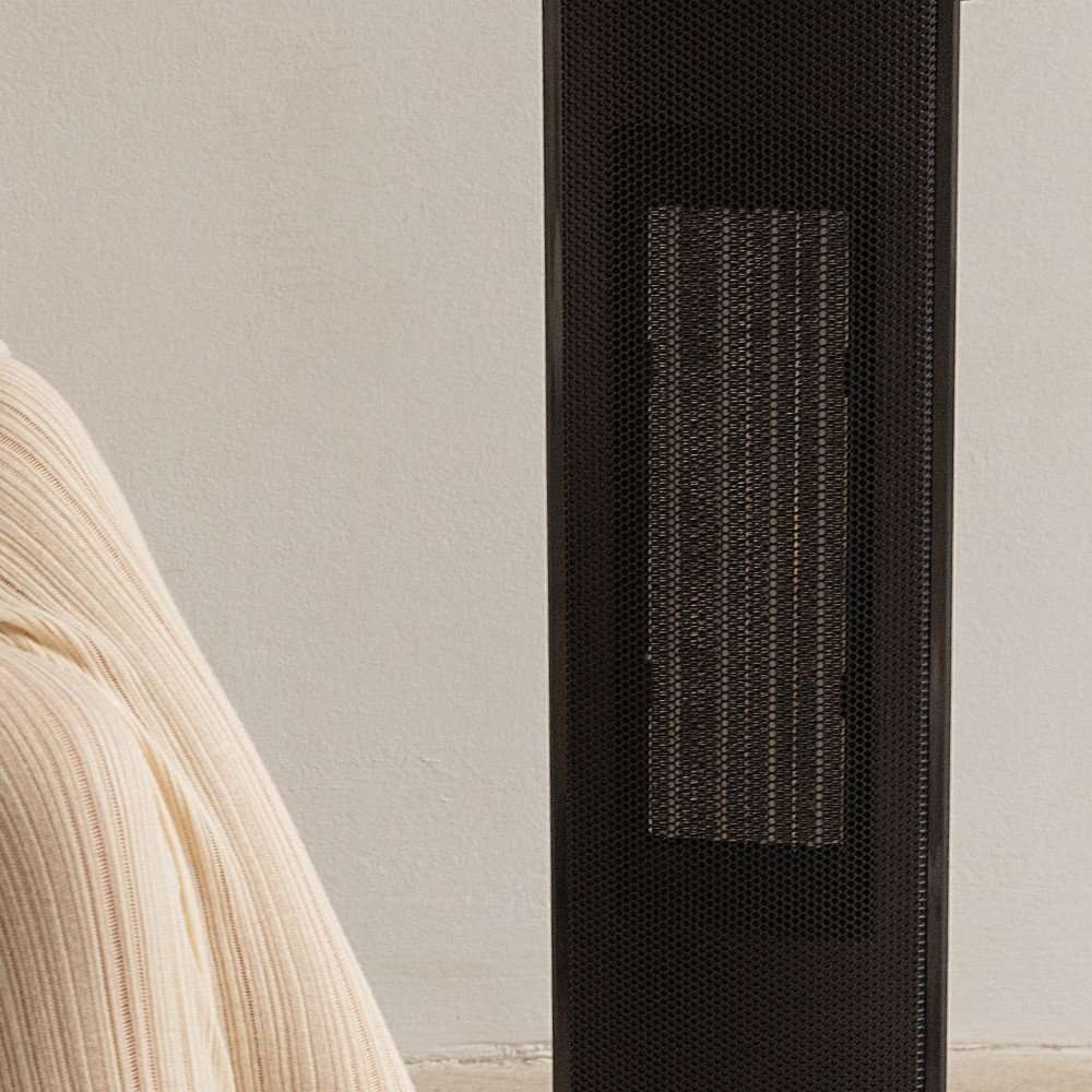 Newlux Aquecedor Rhapsody Preto 2500W silencioso - 4