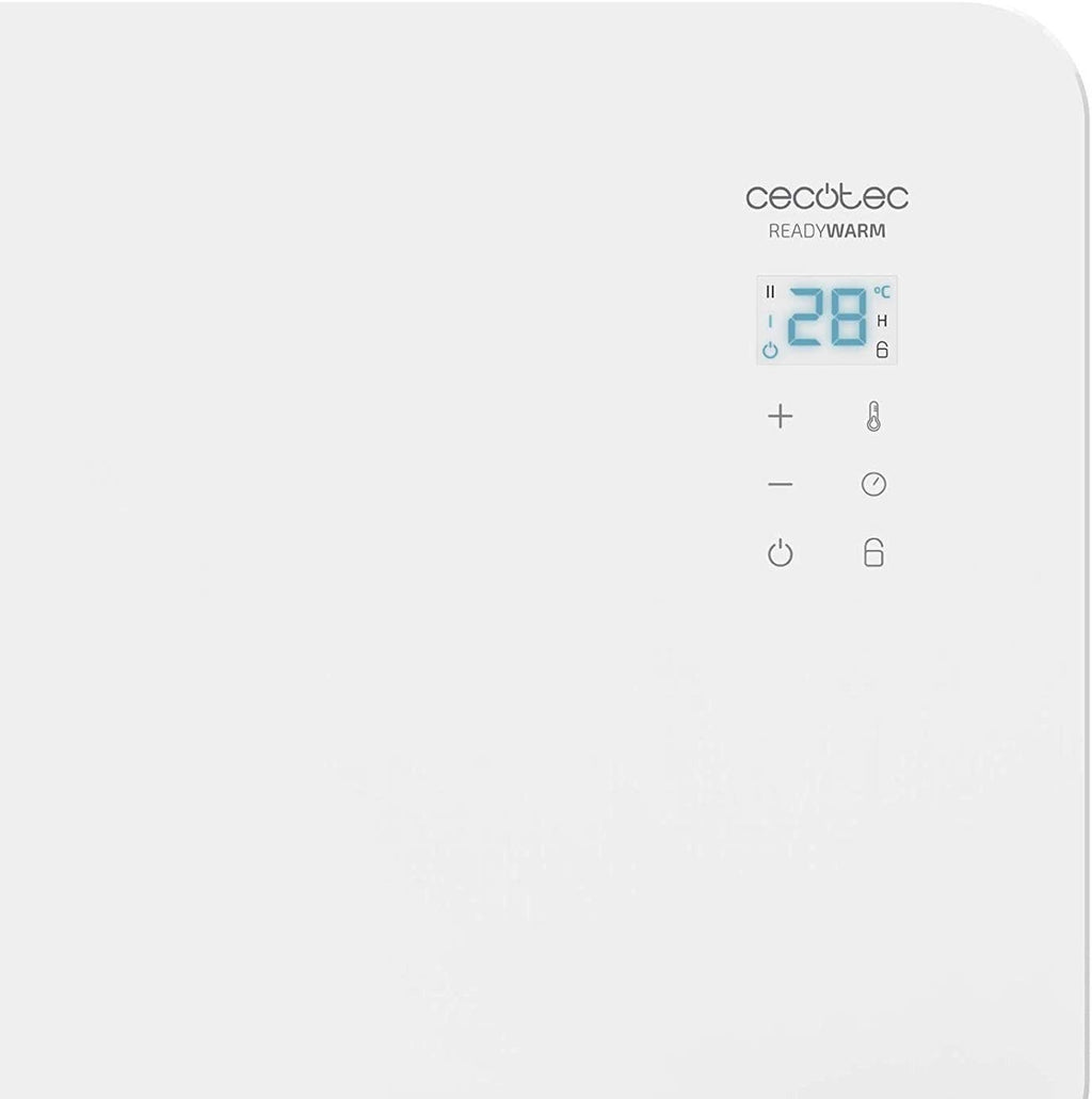 Aquecedor Elétrico de Convenção Cecotec Ready Warm Crystal Connection 2000W WIFI, Cor: Branco - 2