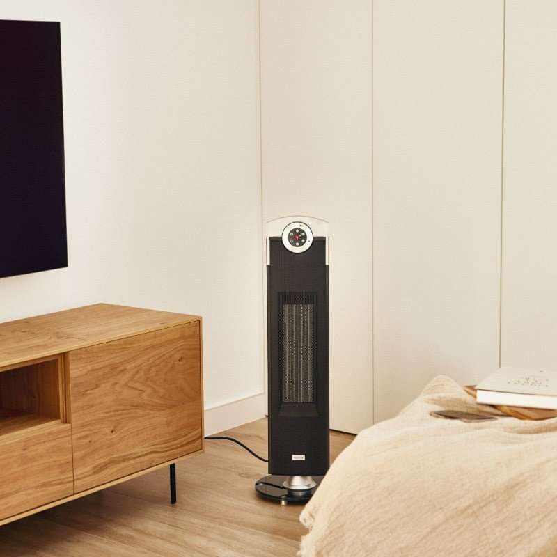 Newlux Aquecedor Rhapsody Preto 2500W silencioso - 2